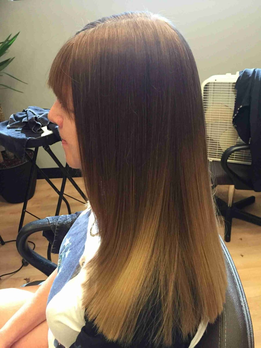 Styled salon photo highlighting shape and shine.