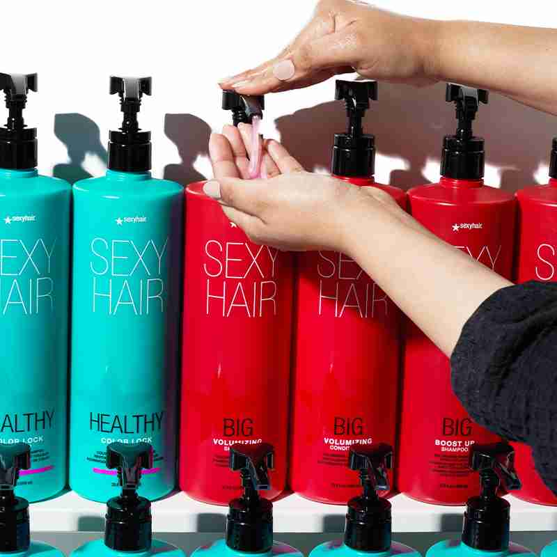 SexyHair bottles available through Vibe Salon.